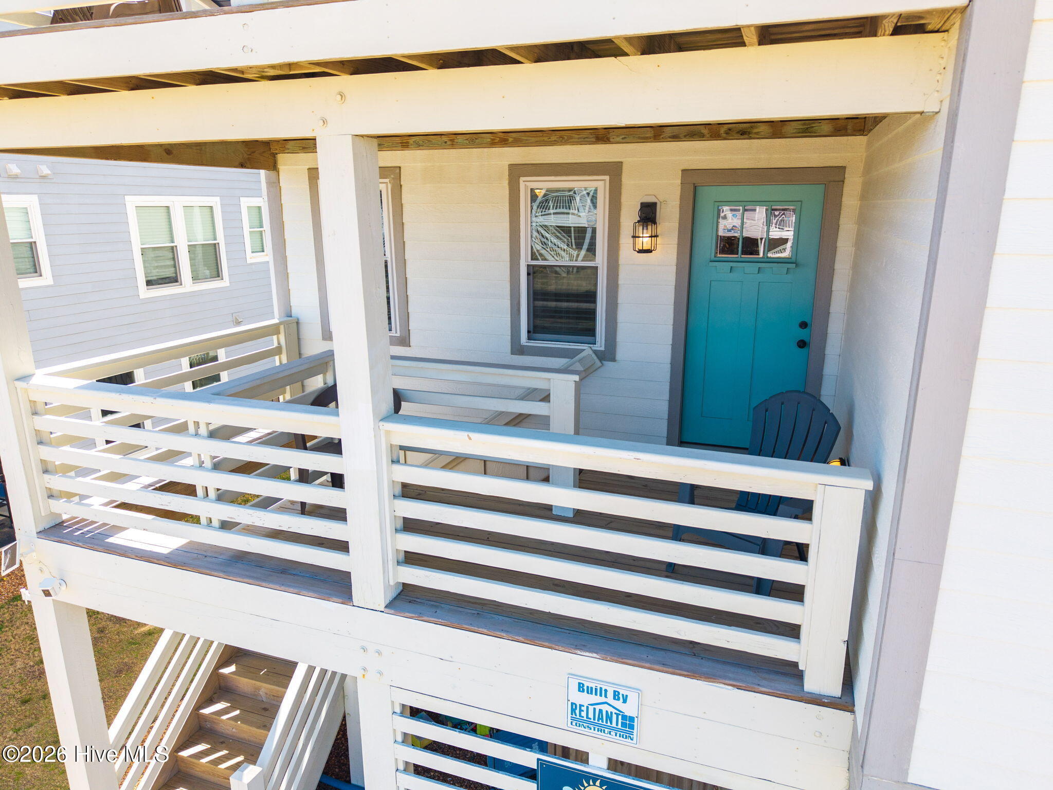 Second floor deck entrance
