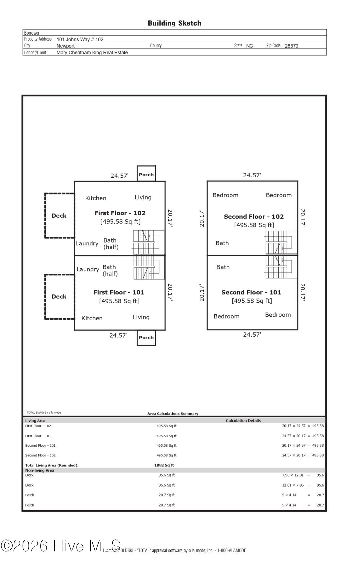 101 & 301 Johns Way, Newport, NC, 28570