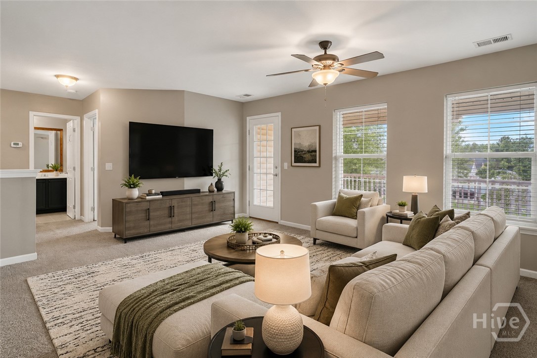 Loft/Family Room - Second Level (Staged Virtually)