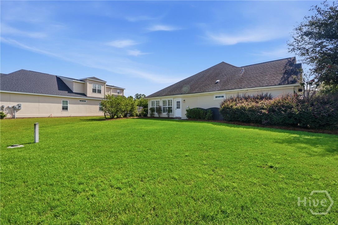 Green space on Left Side of Townhome