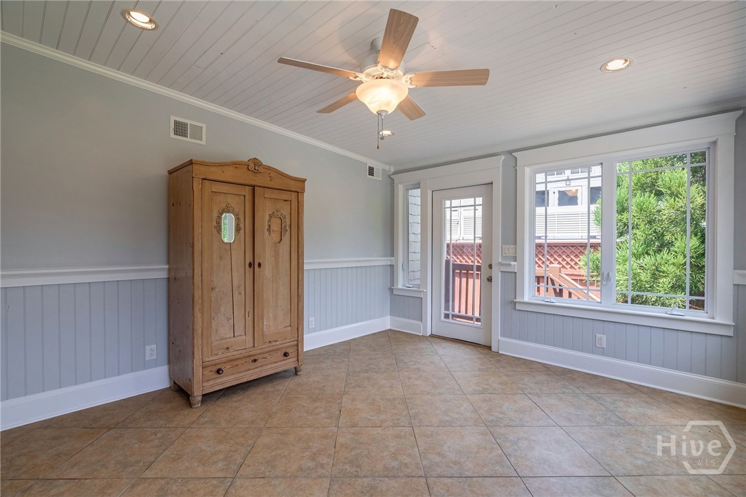 terrace level sunroom