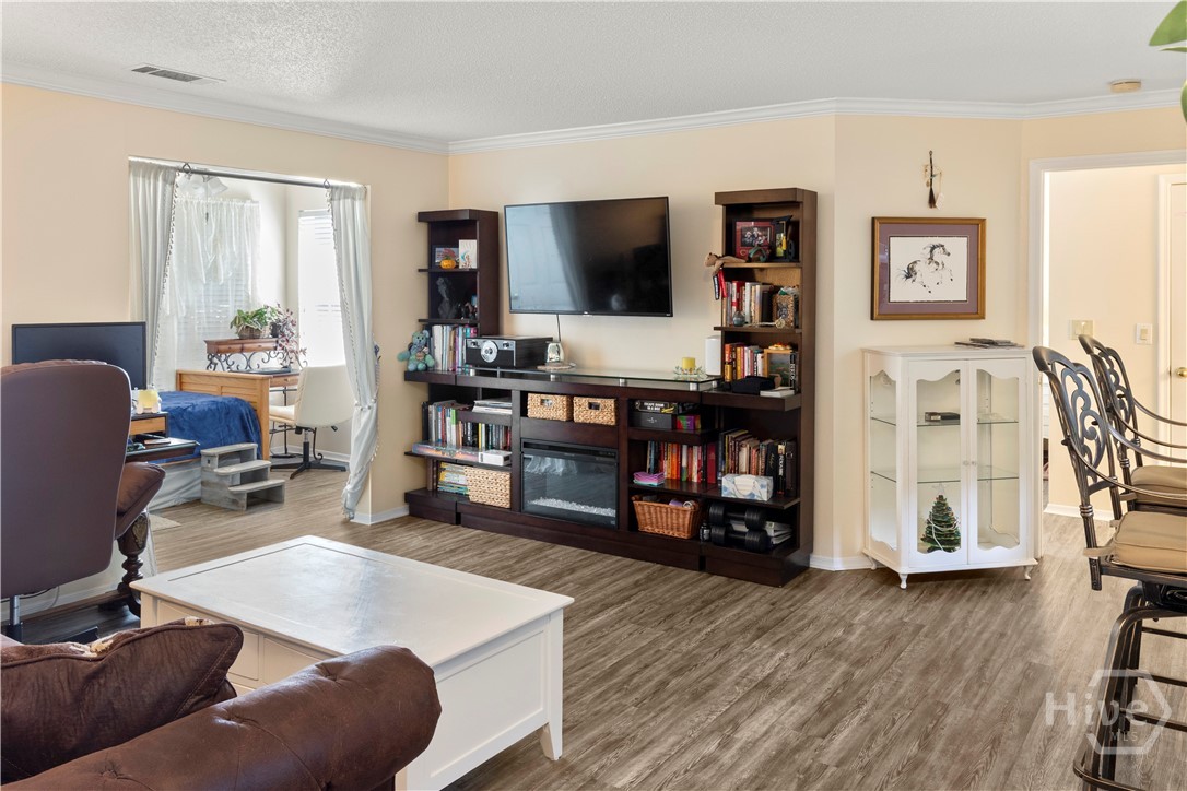 Spacious living area