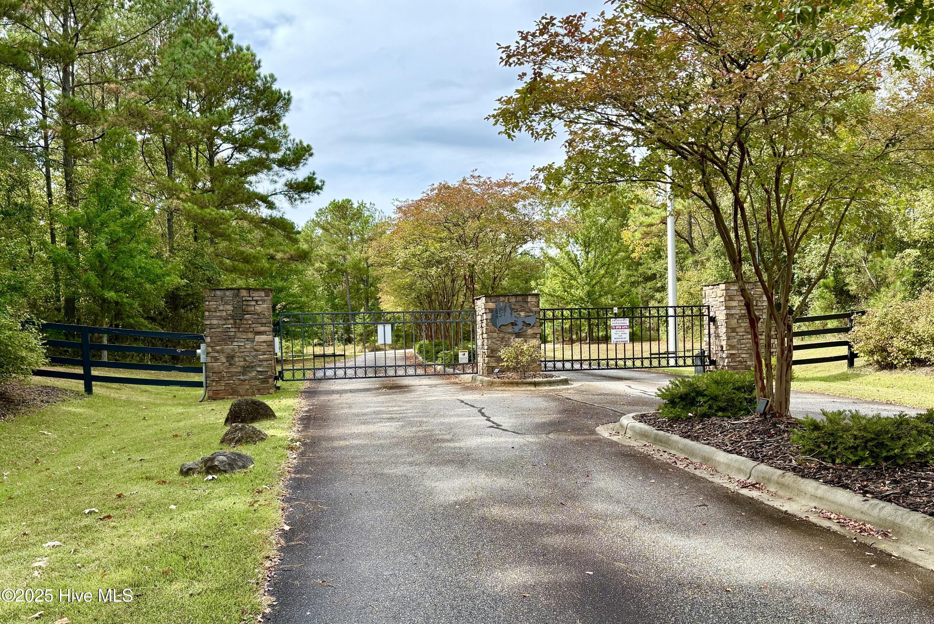 Gated entrance