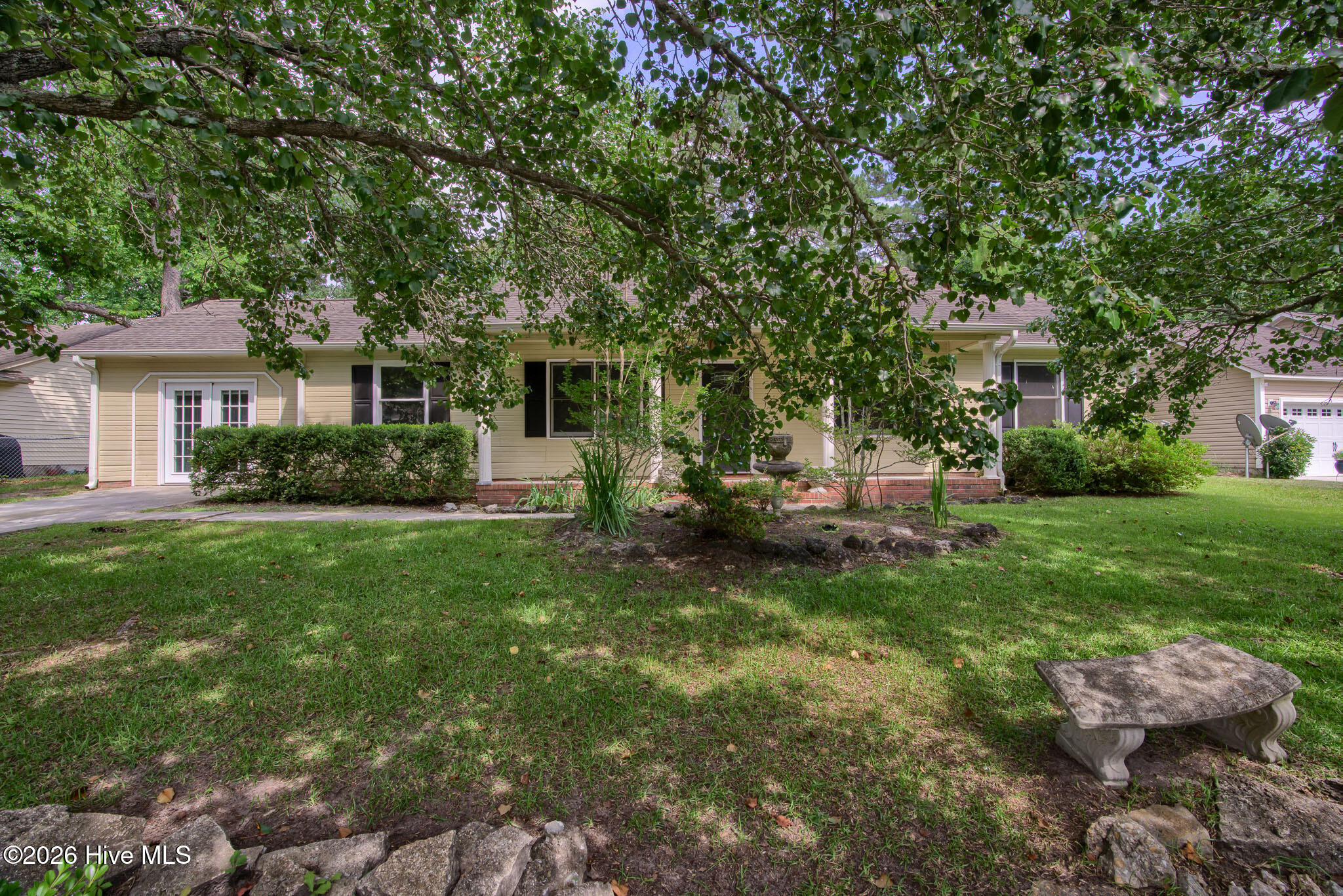 Exterior photo of 223 Spring Drive, Jacksonville, NC 28540. MLS: 100568106