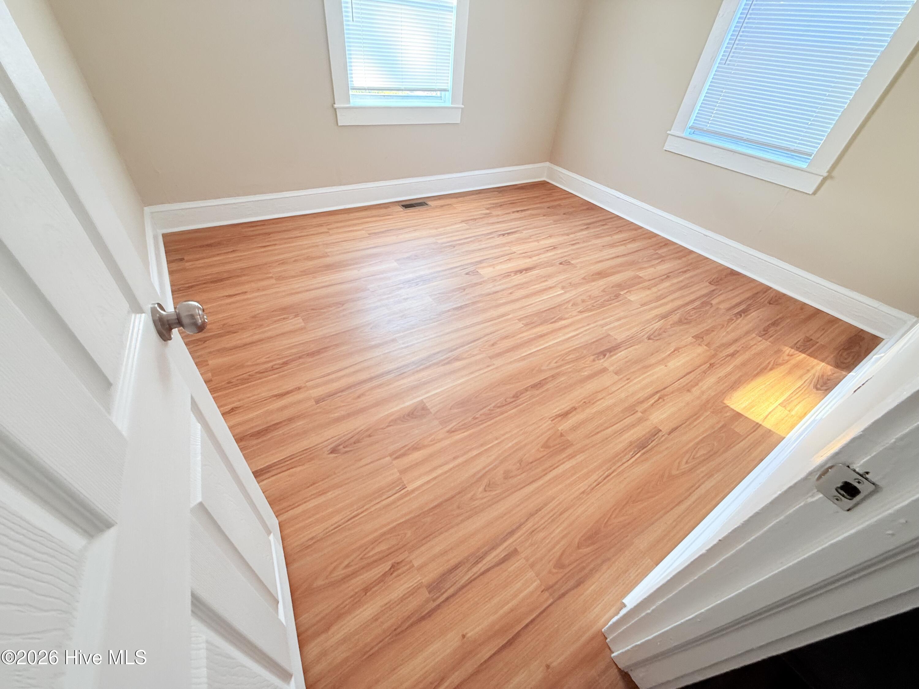 Master bedroom flooring.