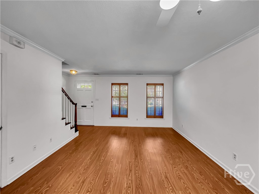 View from back door/Dining Room