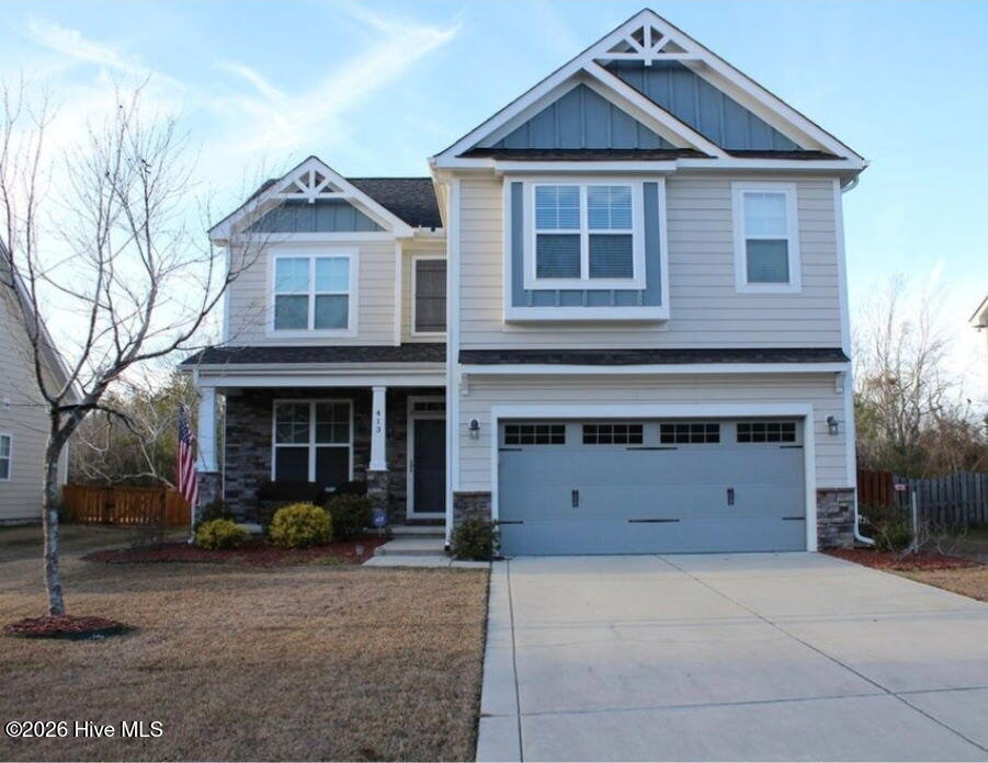 413 Harlequin Court, Sneads Ferry, NC 28460