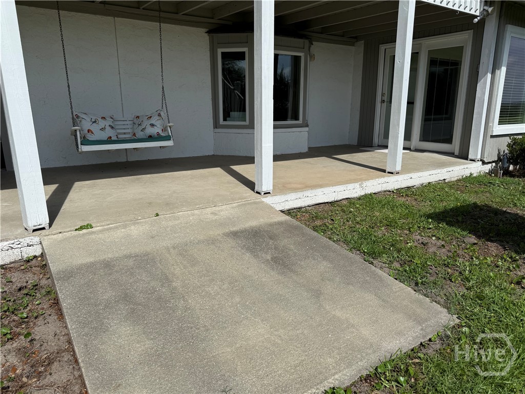 Concrete ramp