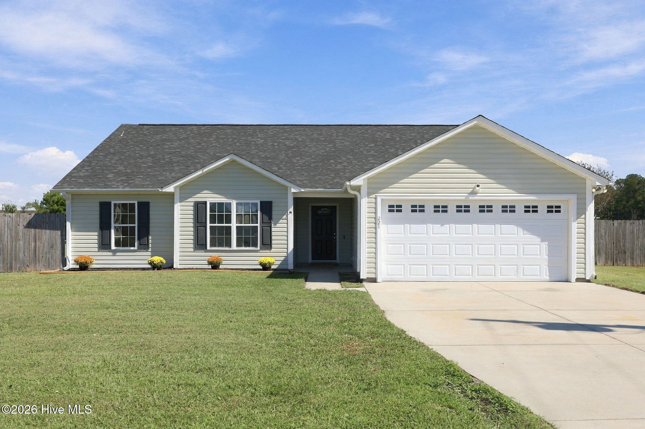 Photo 1 of Single family home for sale at 221 Cherry Blossom Dr, Richlands, NC 28574 | MLS# 100608949 | Listing updated on 2026-10-08