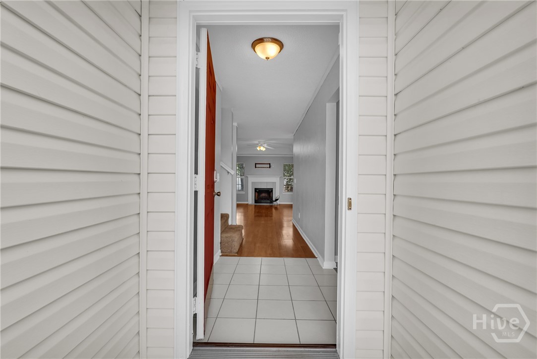 Front Door looking in