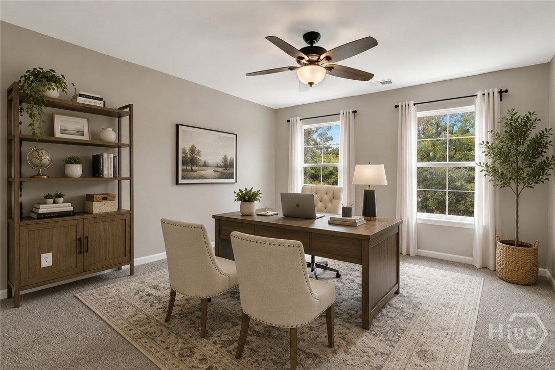 Bedroom 4/Office/Flex Space - Second Level (Staged Virtually)