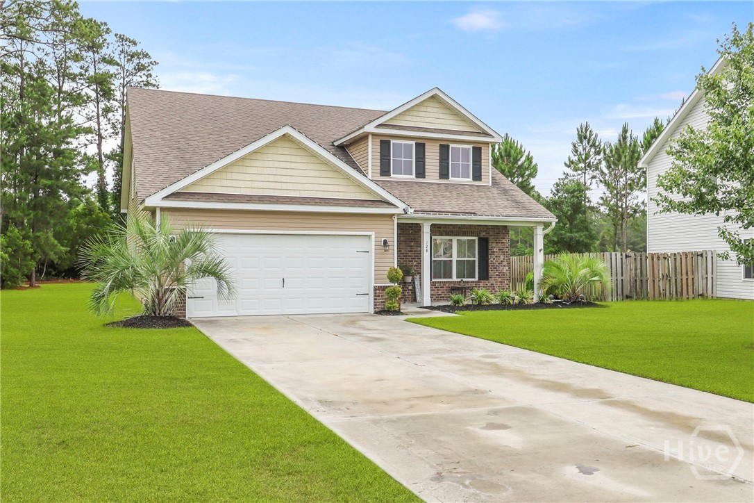 This Staffordshire Estate home has nearly 3000 square feet inside, 4 bedrooms, 2 full bathrooms and a half bath. It also boasts just under half an acre lot! All that space for Under $400,000! The open concept lower level features a large spacious kitchen for the gourmet cook, complete with an island made for entertaining! The master is conveniently located on the main floor and the master bath has a garden tub and a separate shower. The dual closets for the master are impressive! The upstairs features 3 bedrooms with plenty of space for the kids and a humongous loft area with shiplap accenting one wall, perfect for a playroom, office or multipurpose area. The backyard is set up for fun with a shed, fire ring and patio great for gatherings or barbeques. Landscape lighting adds charm and the serene view of woods and fields make it easy to imagine your own private outdoor retreat. See it before it's gone.