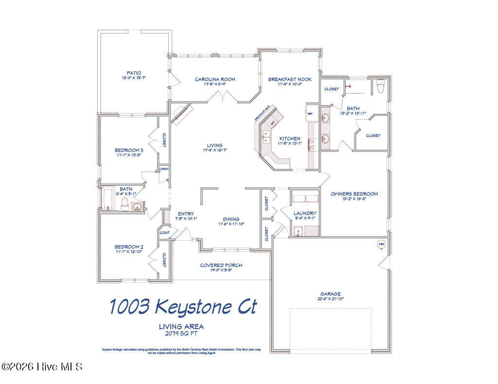 1003 Keystone Court, Leland, NC, 28451
