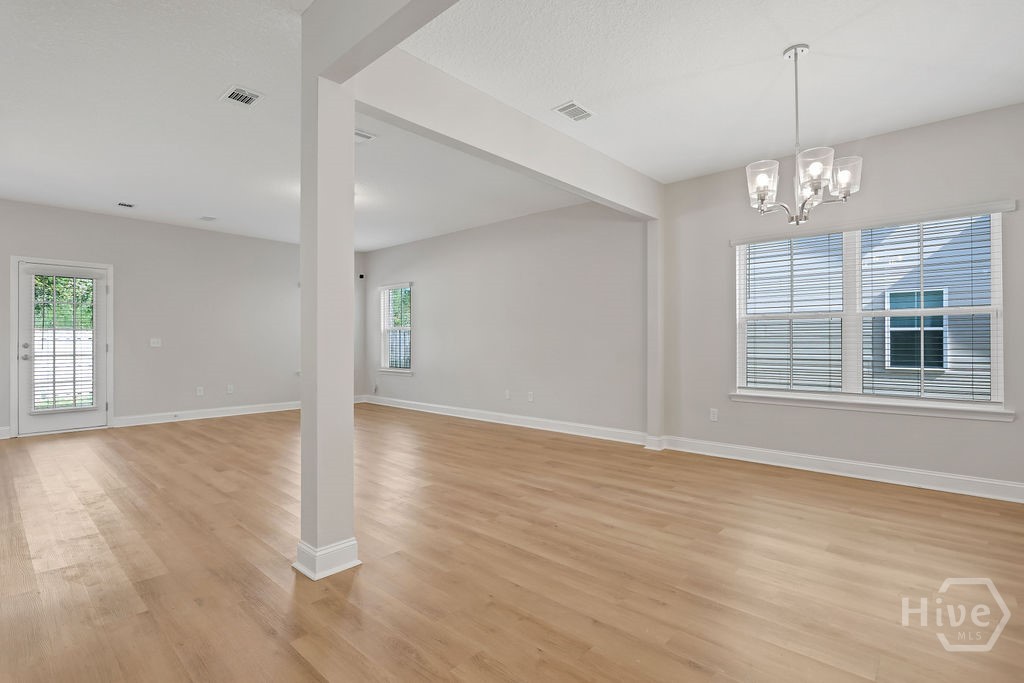 Open Dining and Living