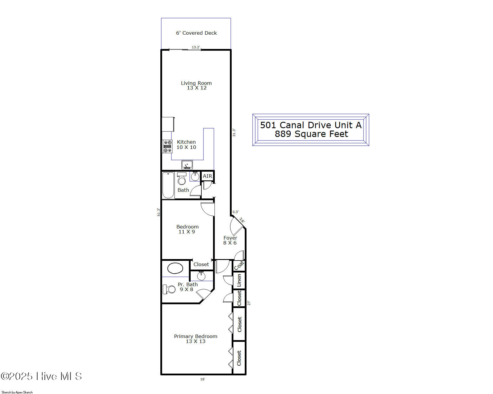 501 Canal Drive Apt A, Carolina Beach, NC 28428 – photo 13: 20868 - 501 Canal Drive Unit A-1