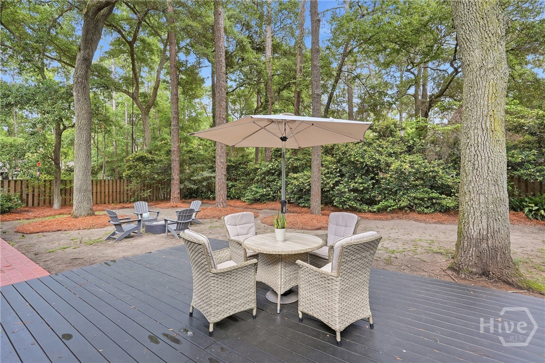 Private Backyard