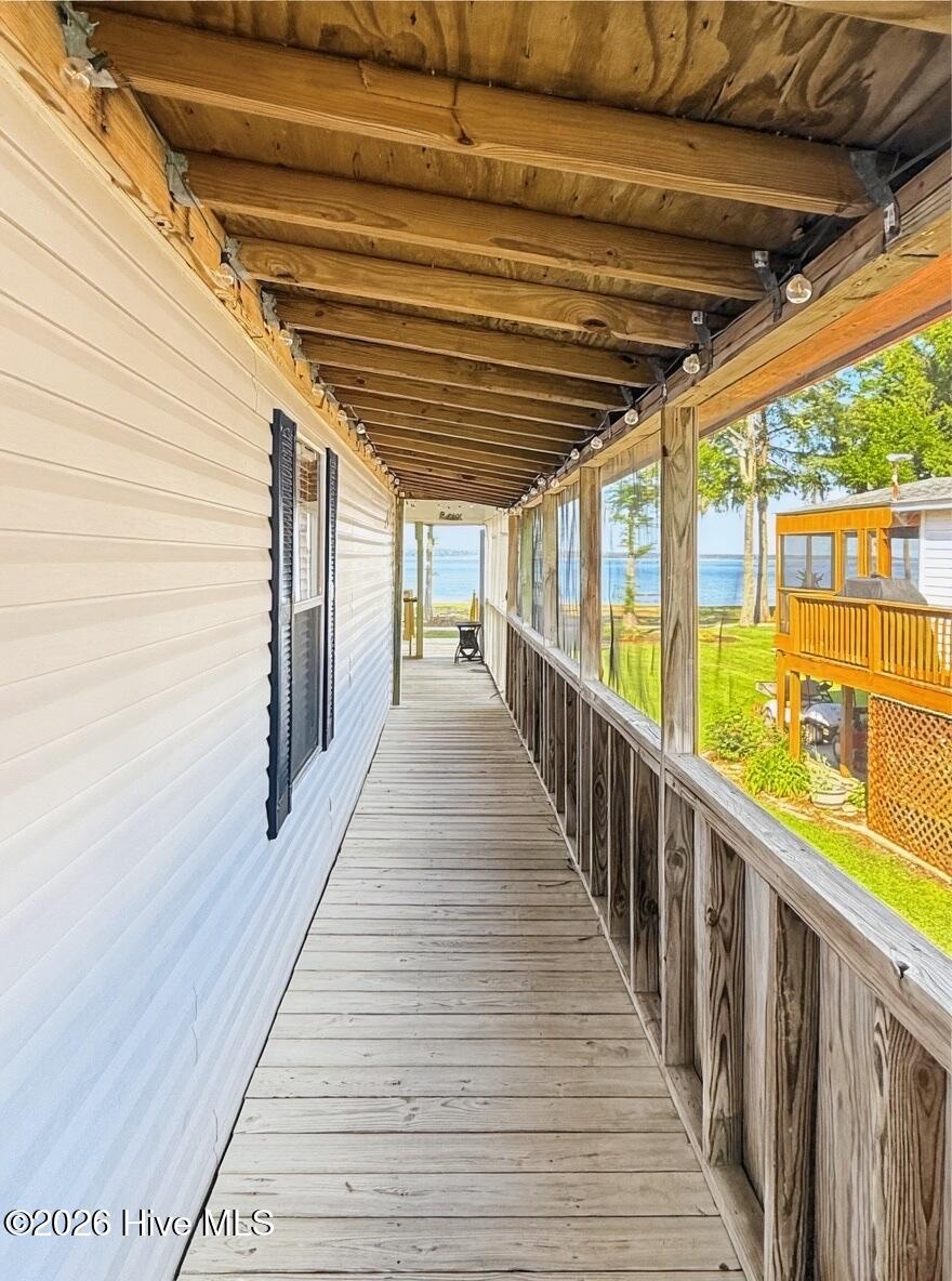 Covered porch
