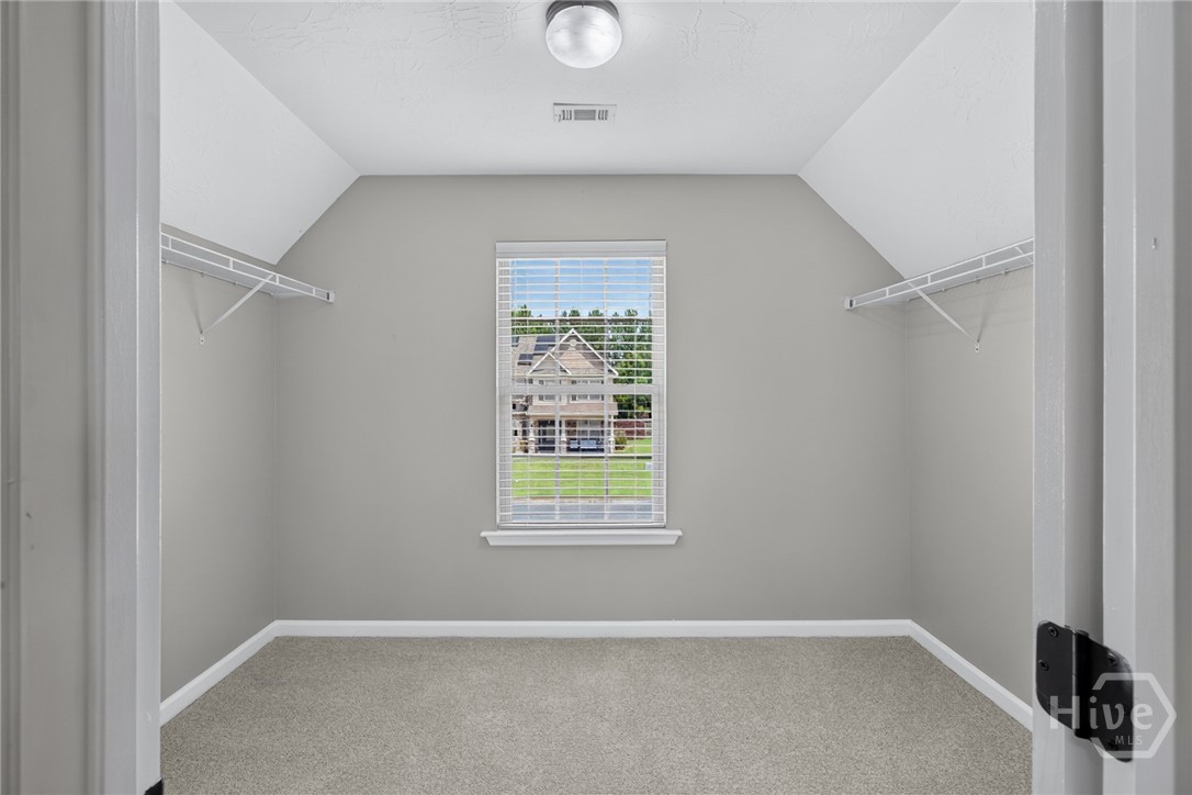 Primary suite's closet