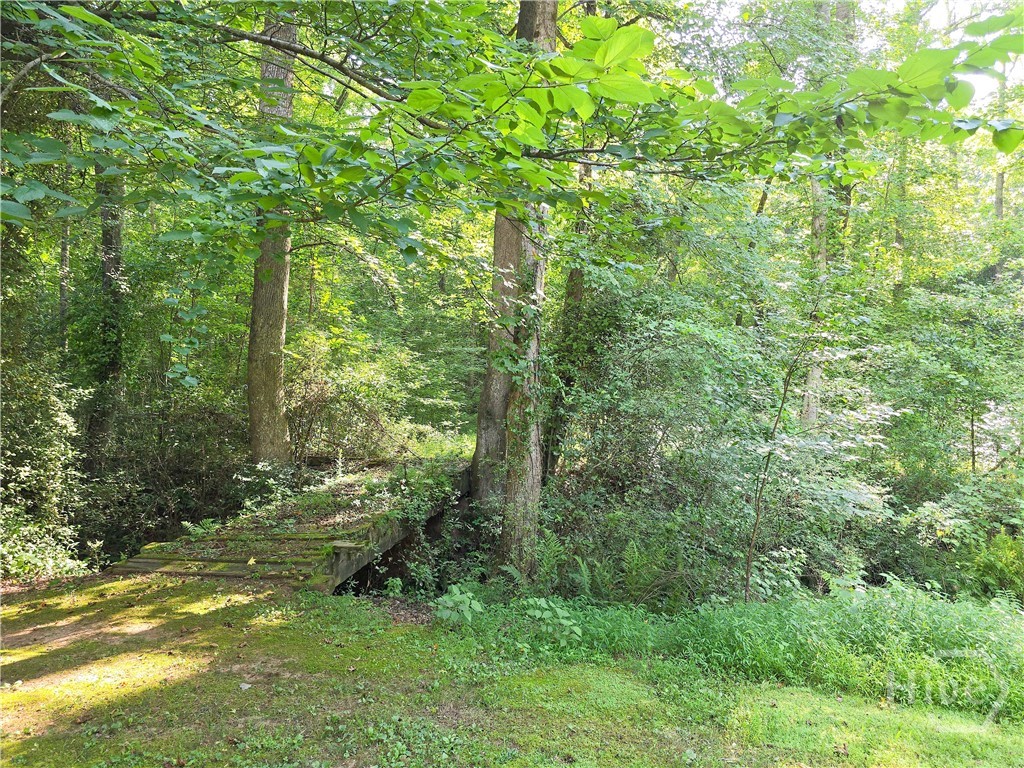 Bridge to back of the acreage