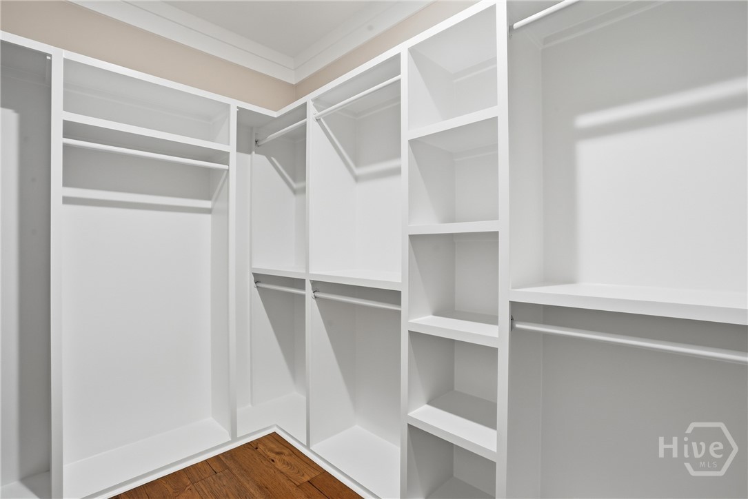Primary closet
