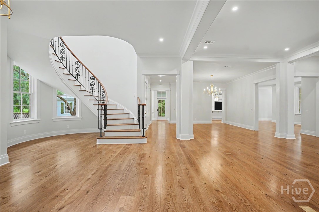 Foyer/ Living Room/Dining Room