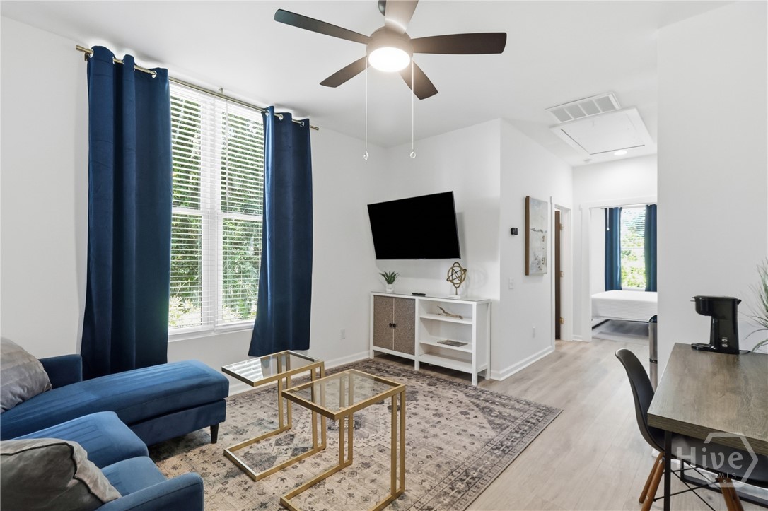 Carriage House Living Room Unit 1