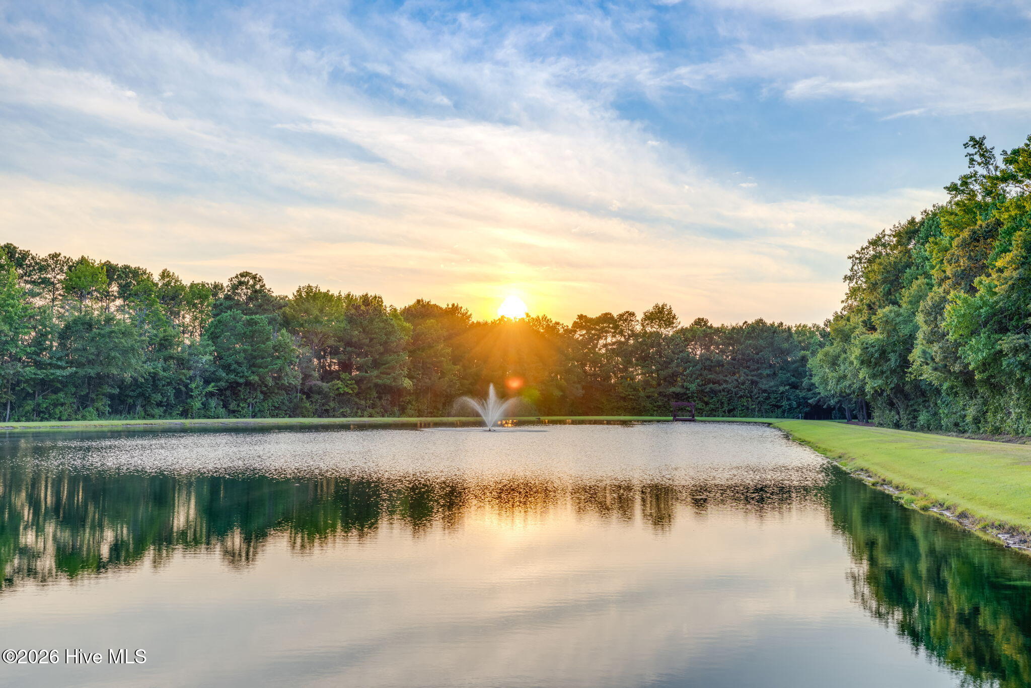 Approx 4 acres pond with fountain located behind main residence and easy accessible from venue