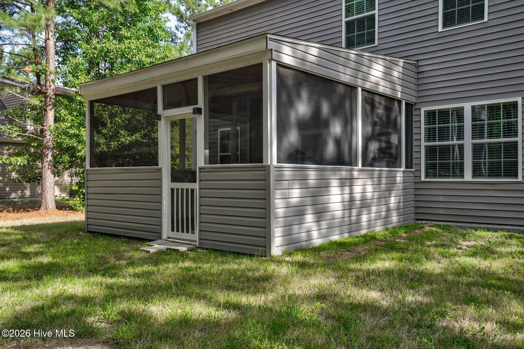 Rear Screened Porch