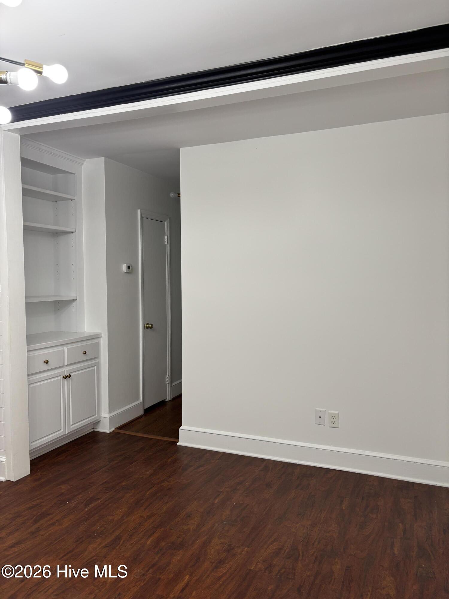 entrance into kitchen/dining area from side door