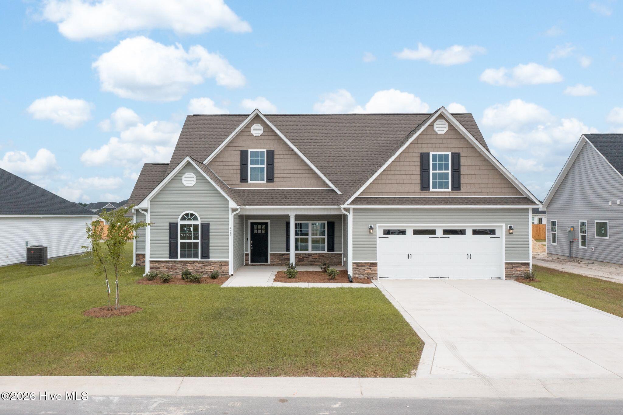 Photo 1 of Single family home for sale at 707 Gulley Ln, Jacksonville, NC 28546 | MLS# 100571862 | Listing updated on 2026-10-09