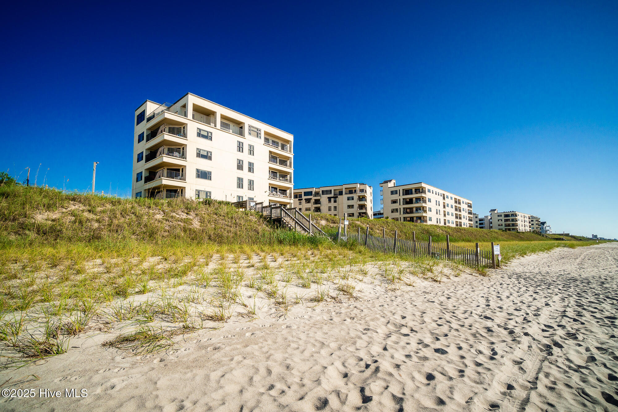 Beautiful beach steps away
