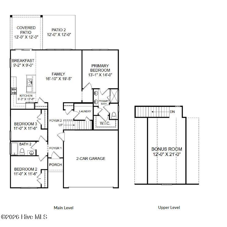 2017 Brisco Way, Leland, NC 28451 – photo 3: Floor plan