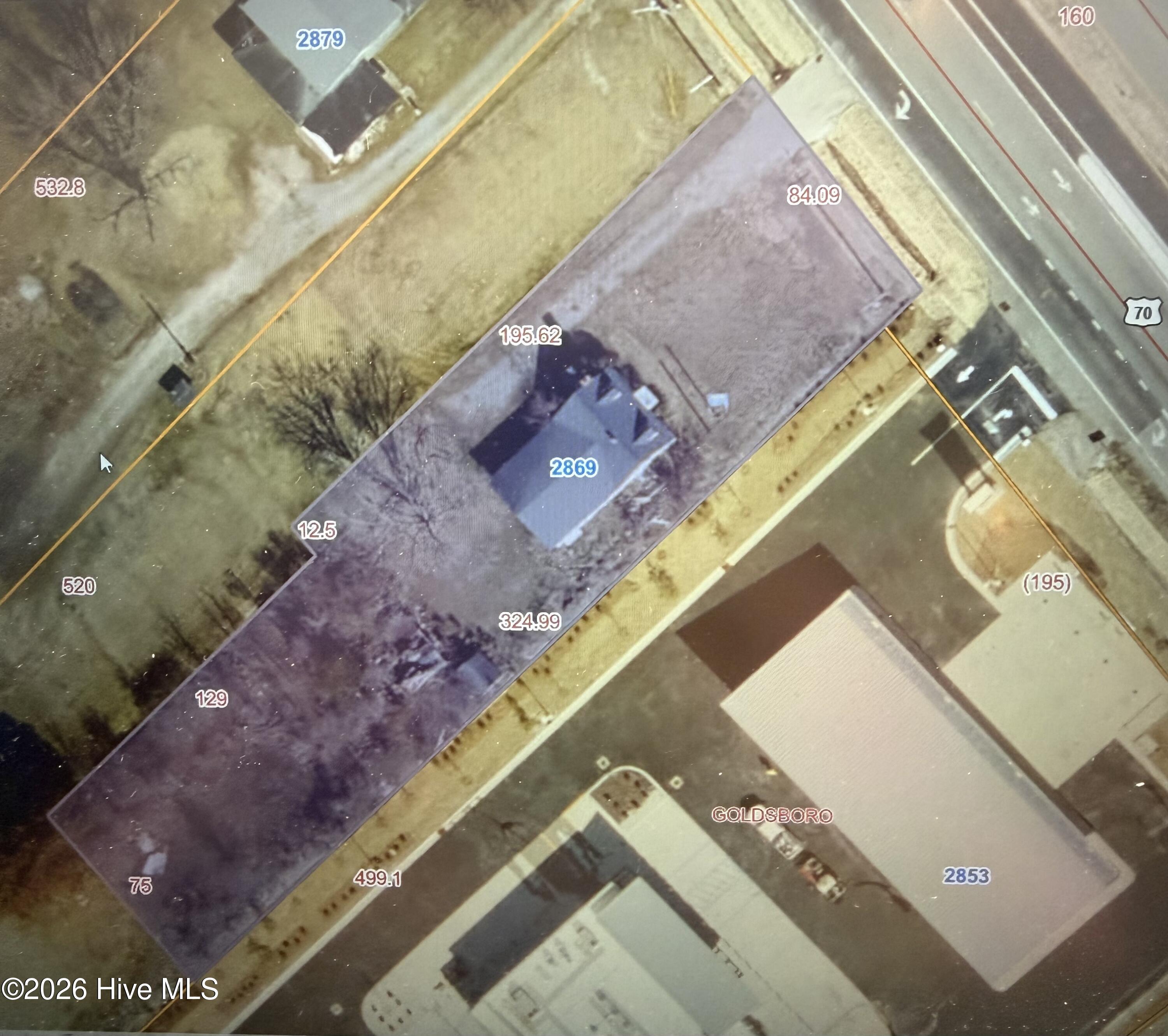 Exterior photo of 2869 W Us 70 Highway, Goldsboro, NC 27530. MLS: 100591118