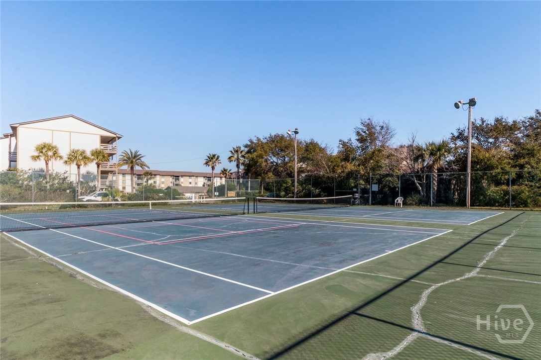 Tennis court exclusively for Lighthouse Point