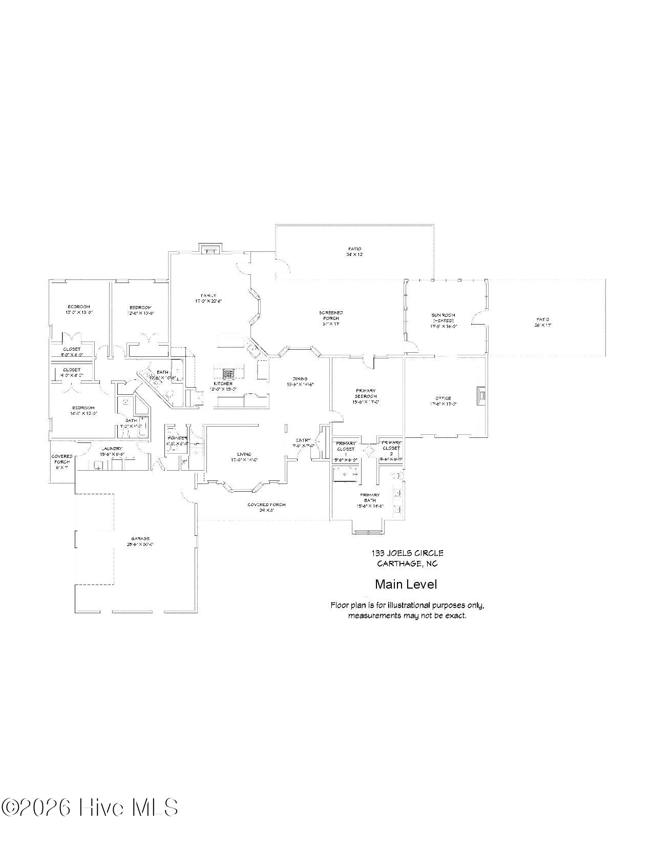 Homes For Sale - 133 Joels Circle<br/> Carthage, NC 28327