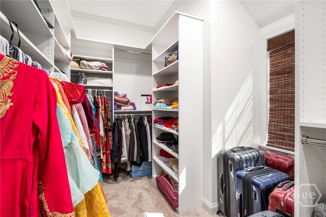 Second closet in primary suite on main