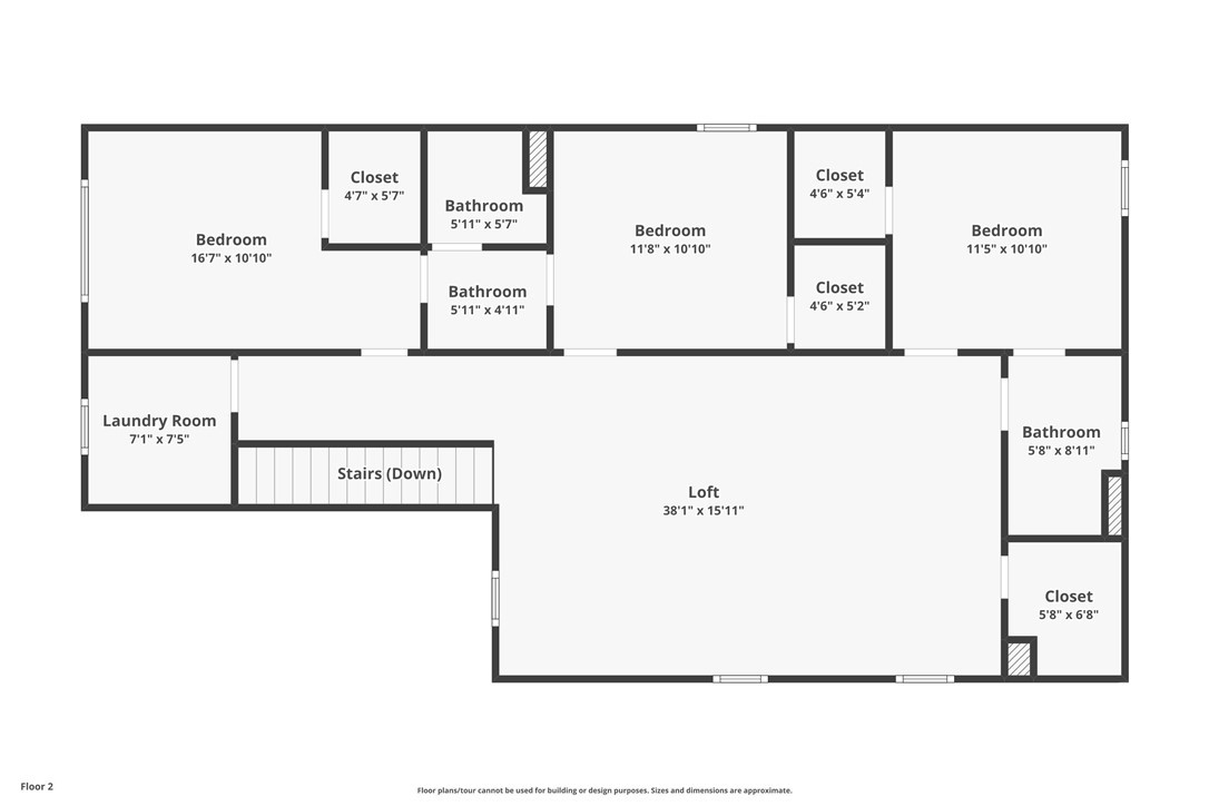 Upper-Level: The second floor offers incredible flexibility and space, showcasing an oversized loft, three generous bedrooms, and two full bathrooms.