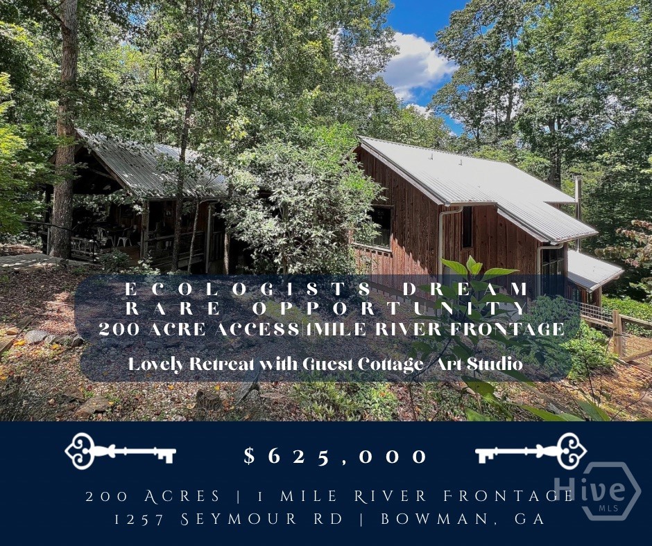 Photo 1 of Single family home for sale at 1257 Seymour Rd, Bowman, GA 30624 | MLS# CM1023474 | Listing updated on 2026-10-09