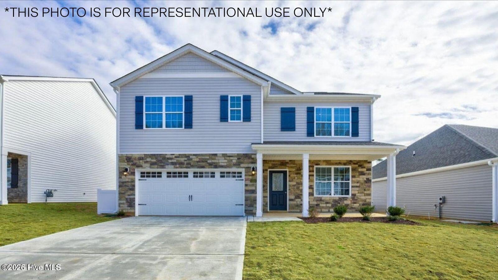 Come tour 2700 Westwood Avenue West! One of our new homes at Bedford Place, located in Wilson, NC.  The Hayden is one of our two-story plans featured at Bedford Place in Wilson, North Carolina, offering 3 modern elevations. The home features 5 bedrooms, 3 bathrooms, 2,511 sq. ft. of living space, and a 2-car garage. Upon entering the home, you'll be greeted by an inviting foyer connecting to a home office, then lead into the center of the home. This open-concept space features a large living room, dining area, and functional kitchen. The kitchen is equipped with a walk-in pantry, stainless steel appliances, and center island with a breakfast bar. Also located on the first floor, located off the living room, is a convenient guest bedroom and full bathroom. The Hayden upstairs features a spacious primary bedroom, complete with walk-in closet and primary bathroom with dual vanities. The additional three bedrooms share a third full bathroom. There is an upstairs loft space, perfect for family entertainment, gaming, or a reading area. With its luxurious design the Hayden is the perfect place to call home. Quality materials and workmanship throughout, with superior attention to detail, plus a one-year builder's warranty and 10-year structural warranty. Your new home also includes our smart home technology package! Do not miss this opportunity to make the Hayden yours at Bedford Place. * Photos are not of actual home or interior features and are representative of floor plan only. *