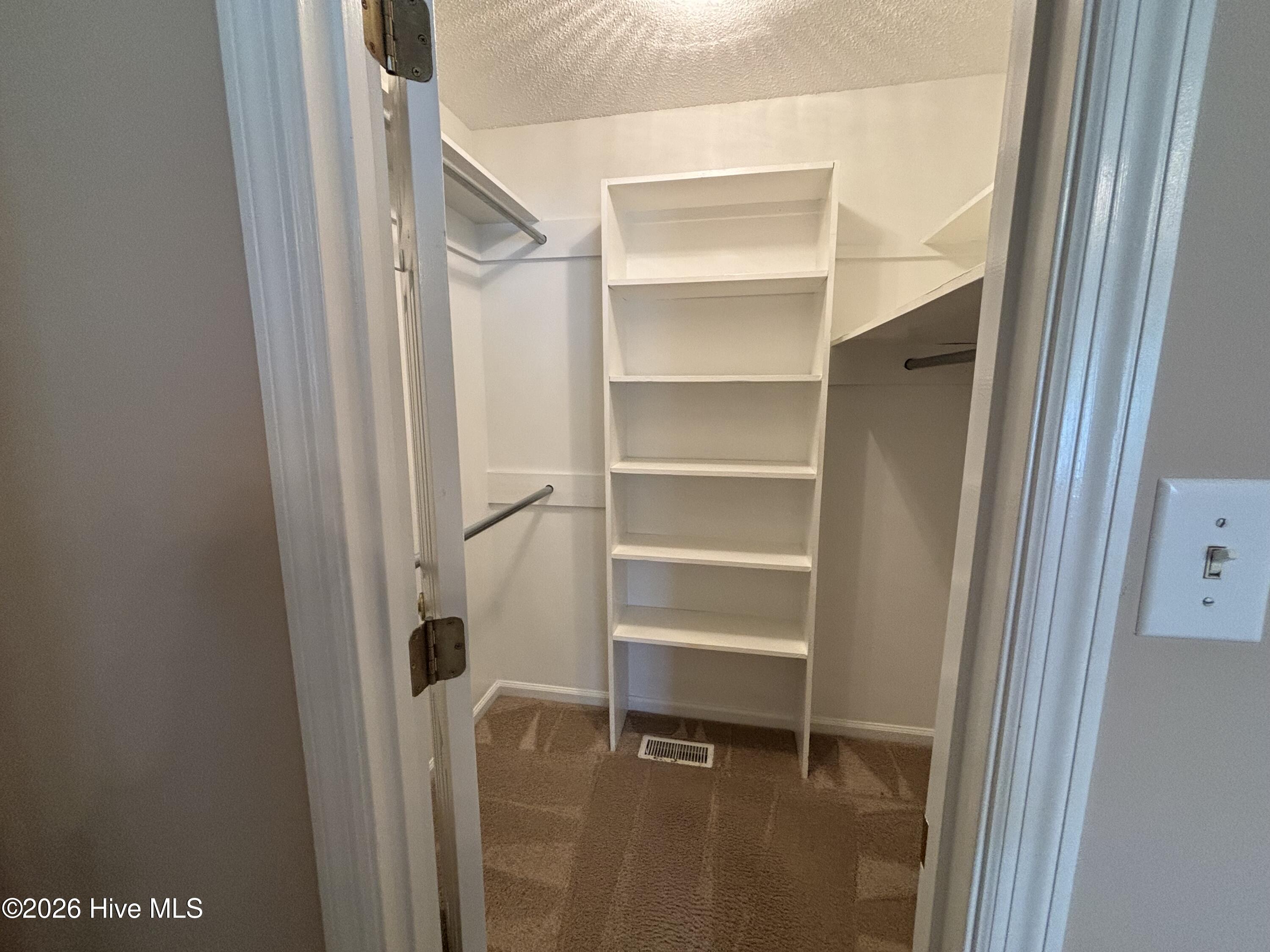 Main bedroom walk-in closet