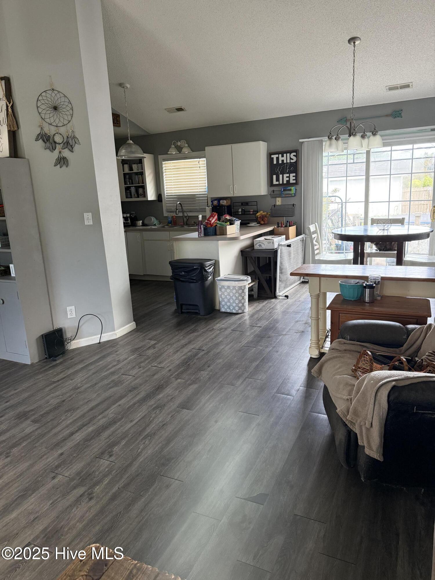 View from living room