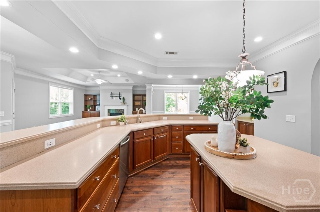 Plenty of counter space