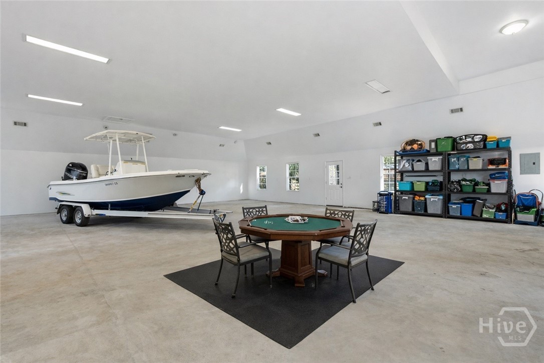 virtually staged garage