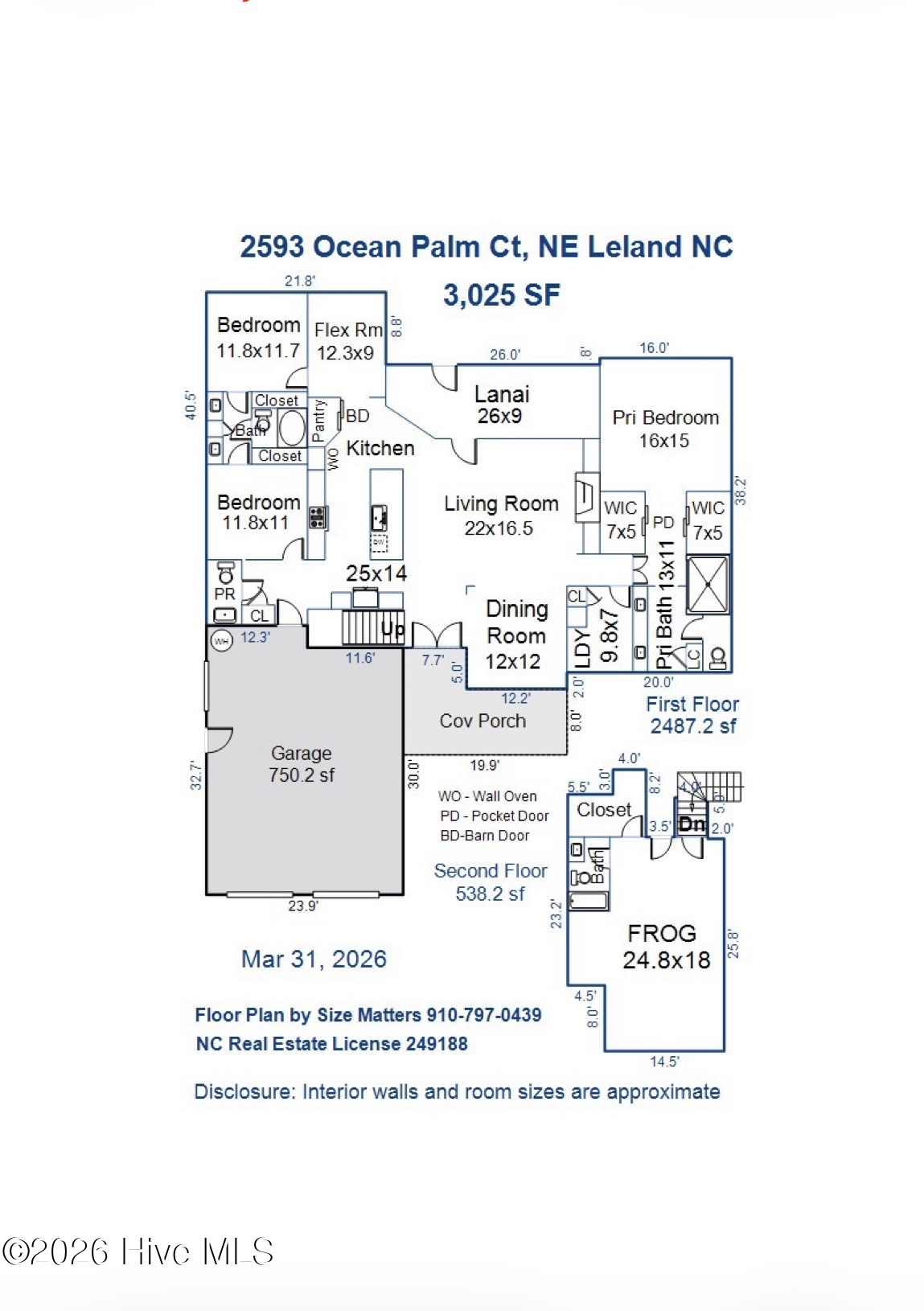 Homes For Sale - 2593 Ocean Palm Court<br/> Leland, NC 28451