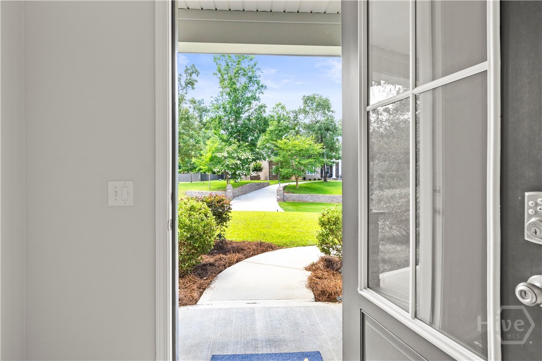 One of the prettiest front porch views in the neig