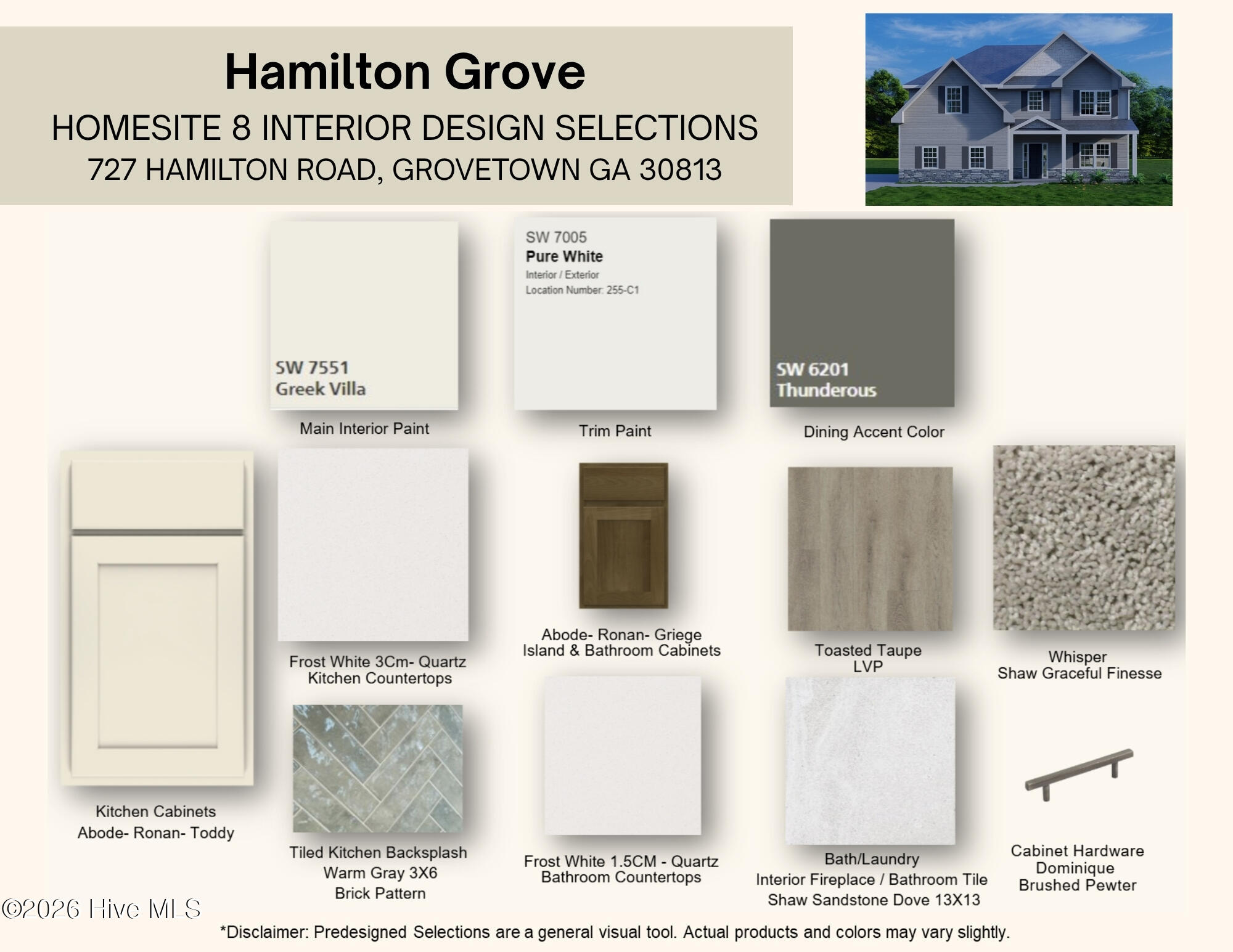 Photo 3 of Single family home for sale at 727 Hamilton Rd, Grovetown, GA 30813 | MLS# 100607111 | Listing updated on 2026-10-05