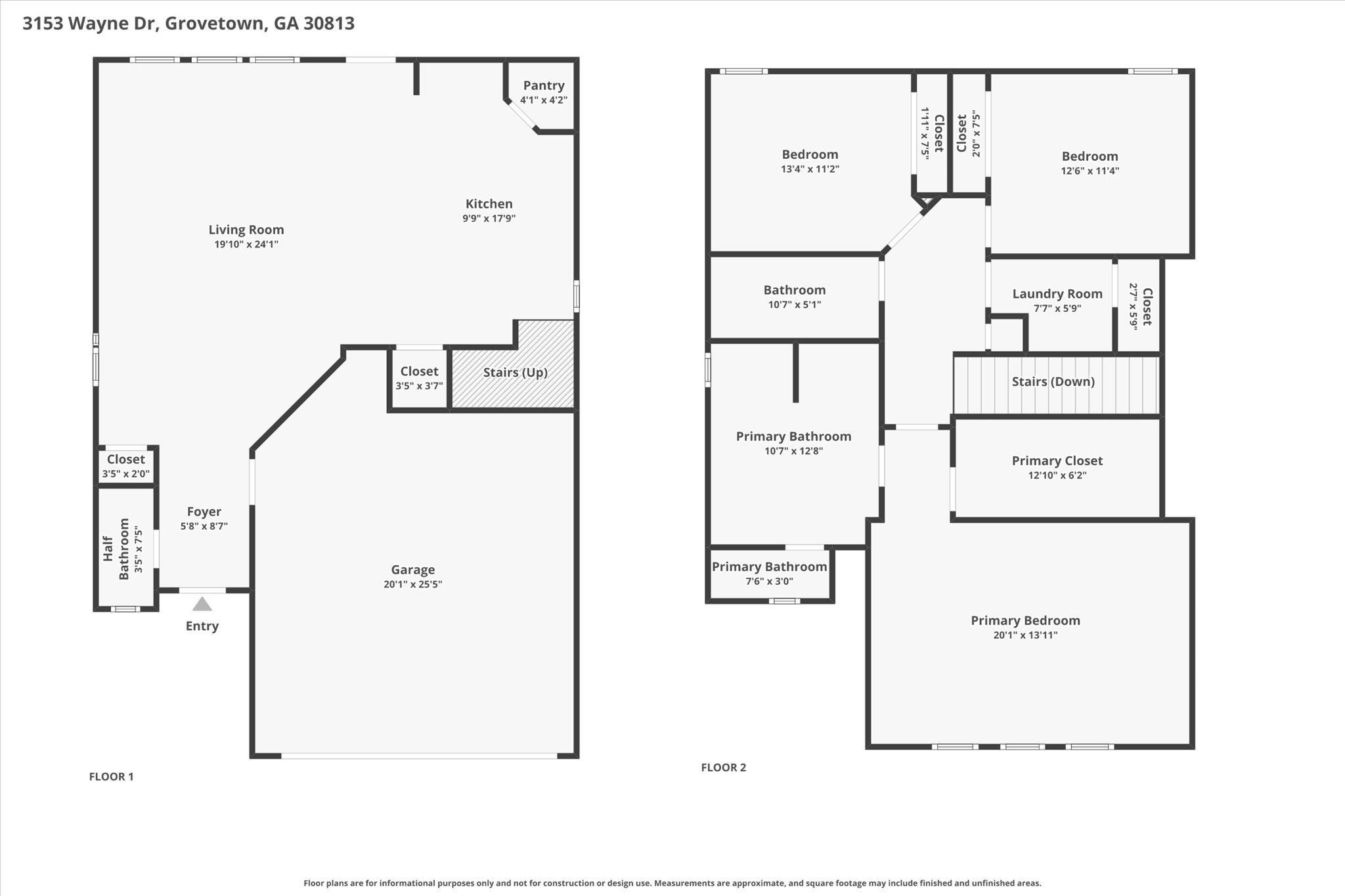 Homes For Sale - 3153 Wayne Drive<br/> Grovetown, GA 30813