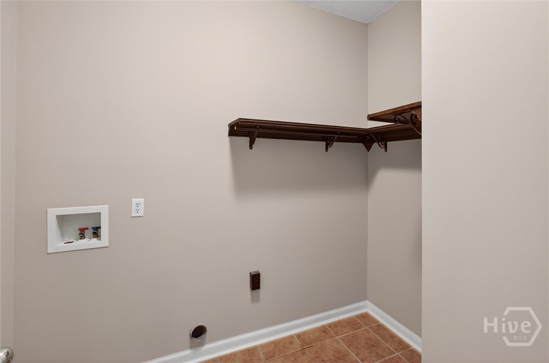 Main floor laundry room