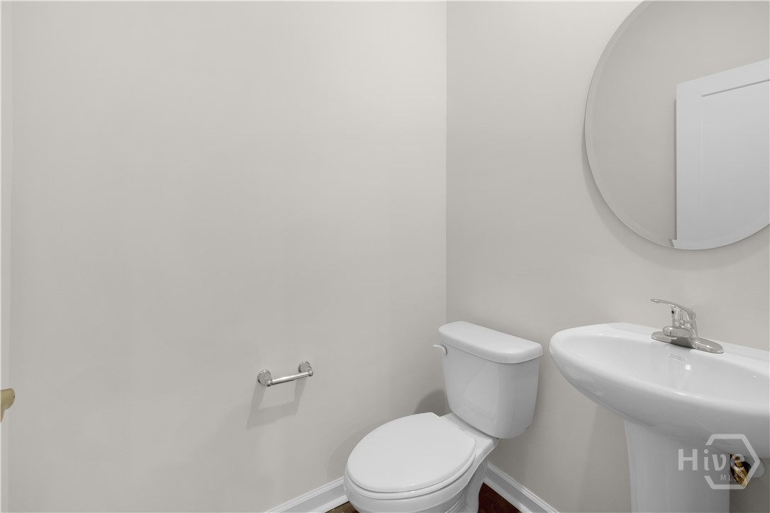 Guest half bath 1st floor