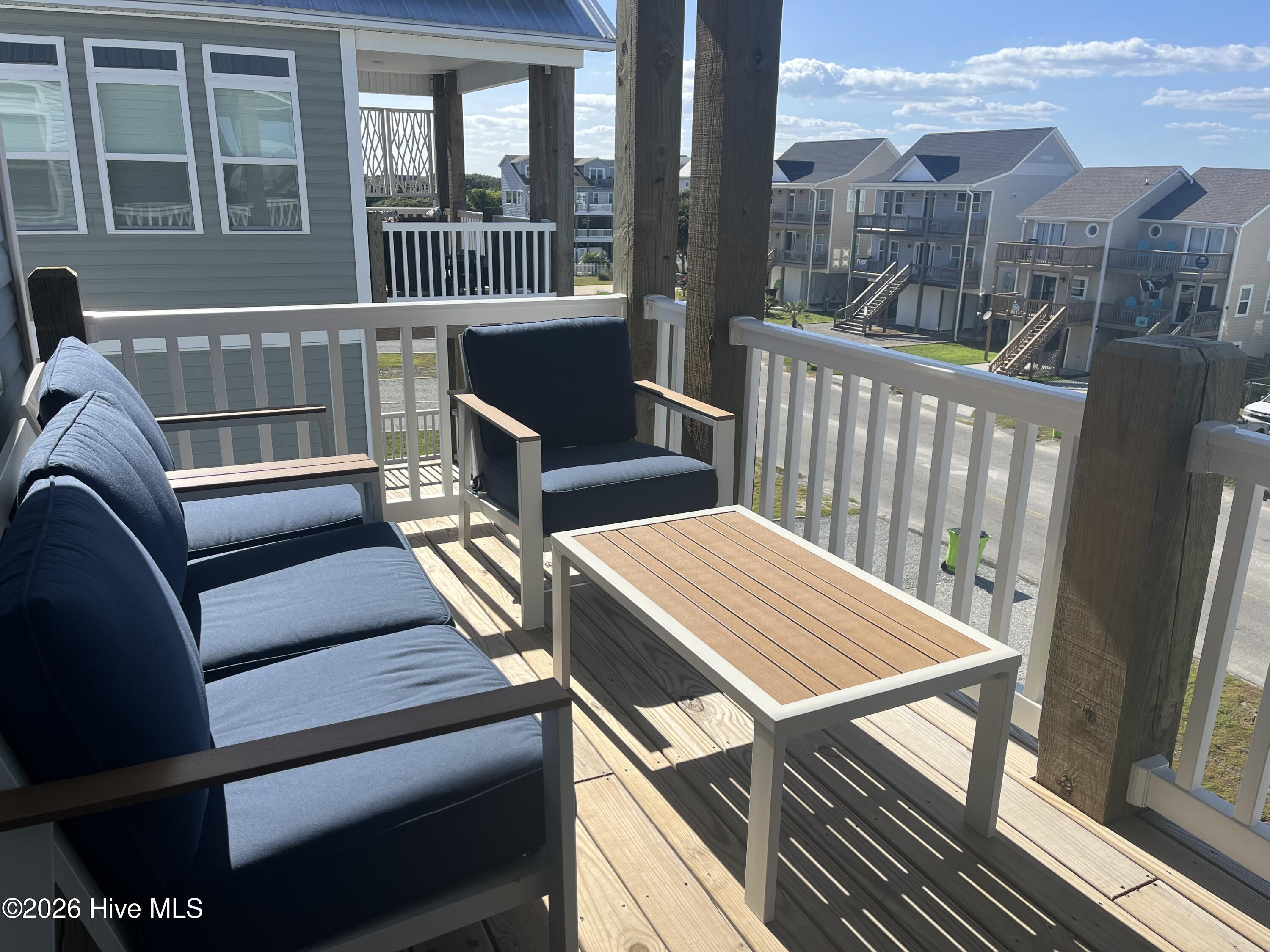 Main floor balcony